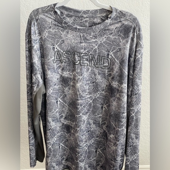 Mens’s Ascend (Bass Pro Shop? Long sleeve Fishing Shirt, Size Large - Picture 1 of 10